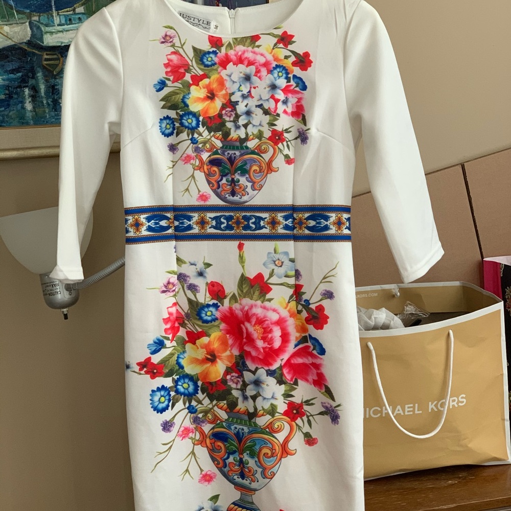 Printed dress